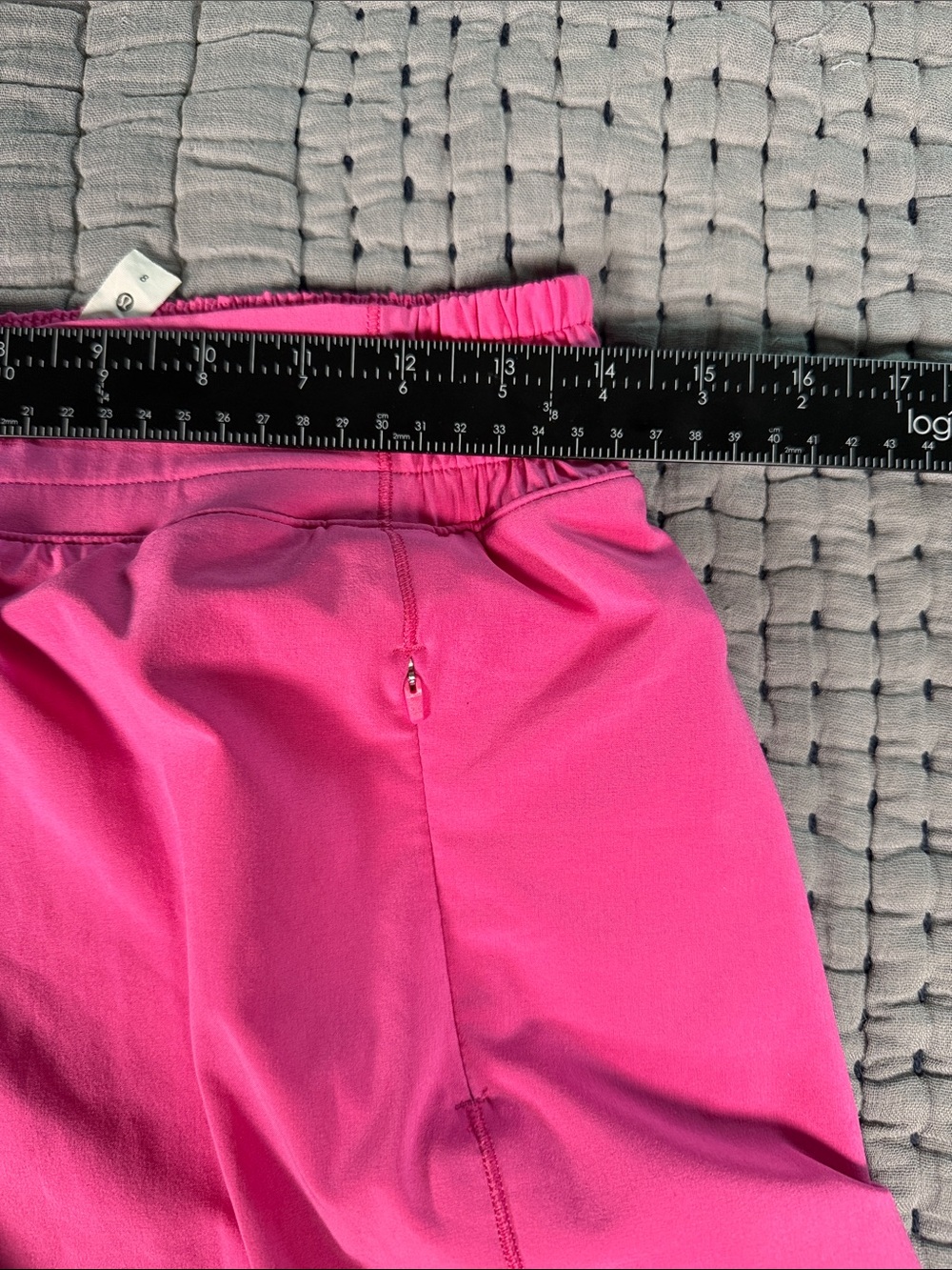 lululemon Hotty Hot High Rise Long Skort in Sonic Pink - Picture 6 of 9